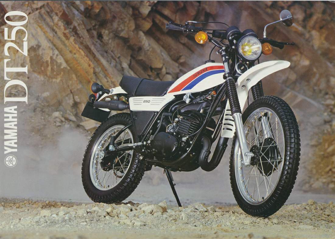 Мотоцикл Yamaha DT 250 1978