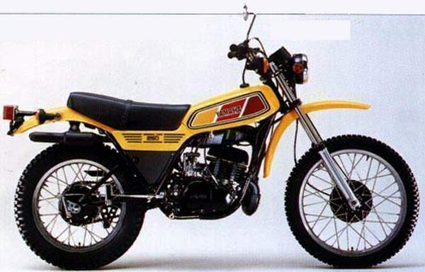 Мотоцикл Yamaha DT 250 1979