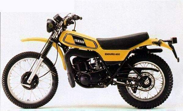 Мотоцикл Yamaha DT 400 1978 фото