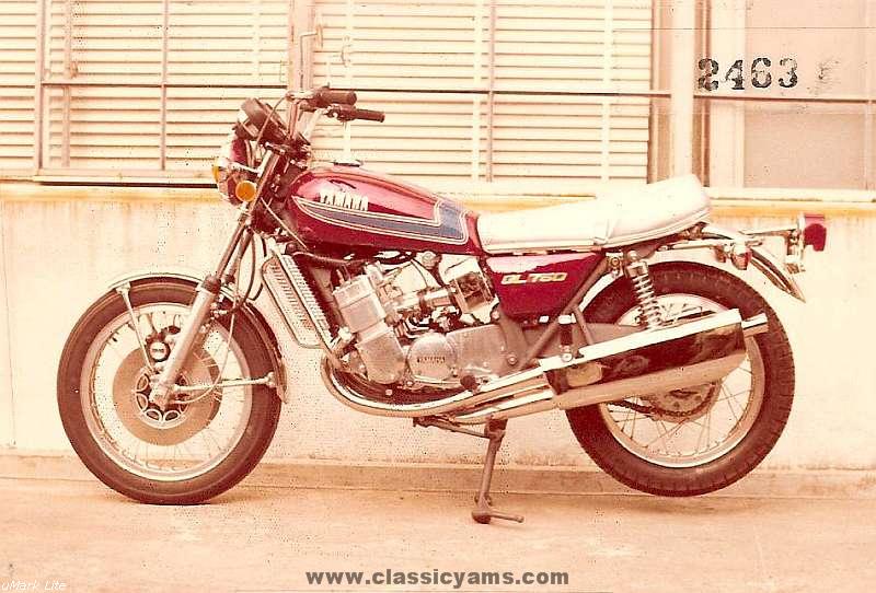 Мотоцикл Yamaha GL750 Prototype 1971