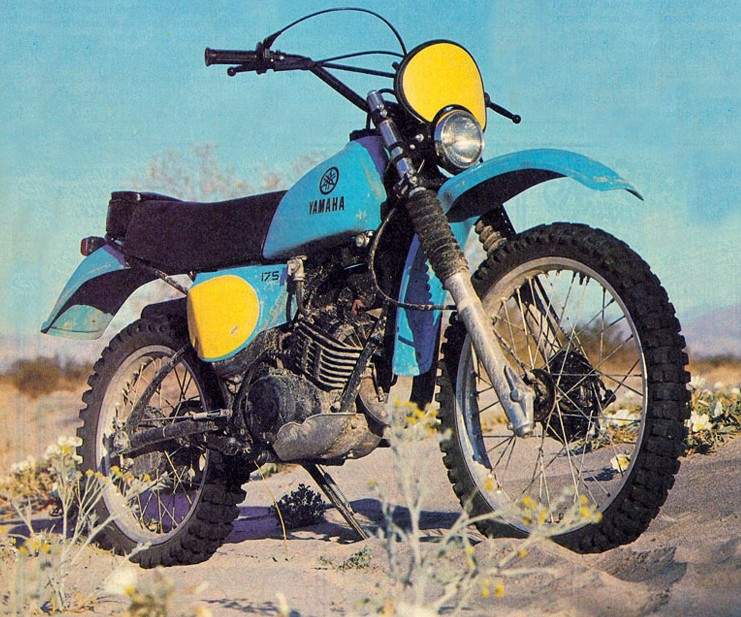 Мотоцикл Yamaha IT 175 1977