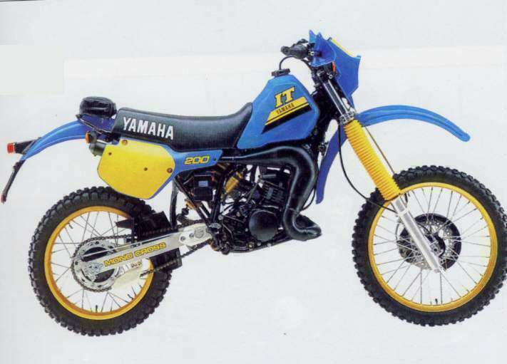 Фотография мотоцикла Yamaha IT 200 1990