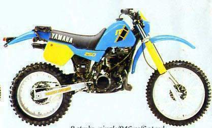 Мотоцикл Yamaha IT 250 1980