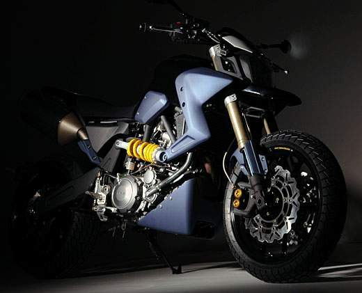 Мотоцикл Yamaha MT-03 660 Caf Motard Concept 2006