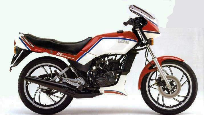 Мотоцикл Yamaha R Z 125LC 1986