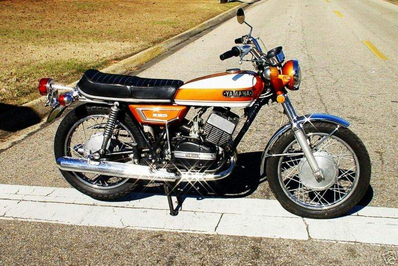 Мотоцикл Yamaha R5-B 350 1971