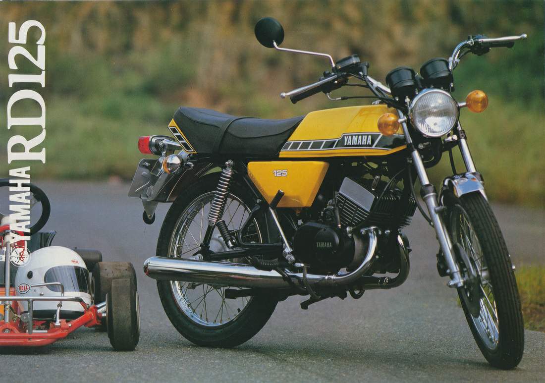 Мотоцикл Yamaha RD 125 1979