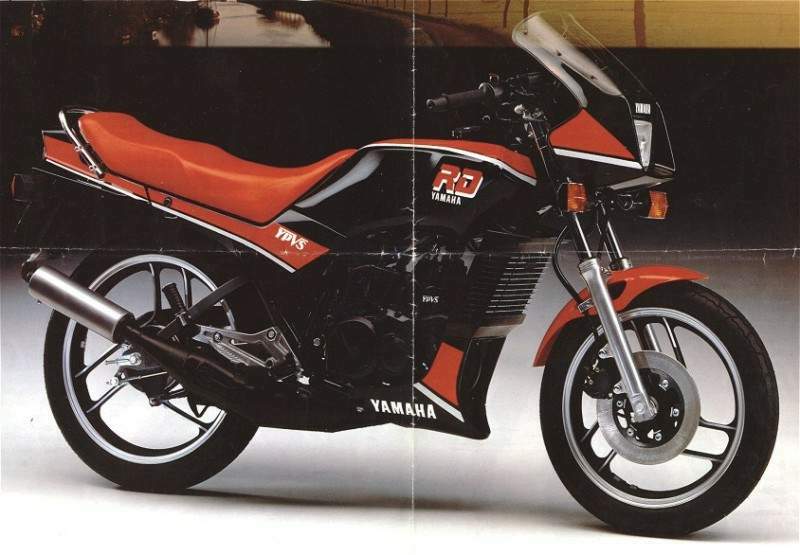 Мотоцикл Yamaha RD 125LC 1983 фото