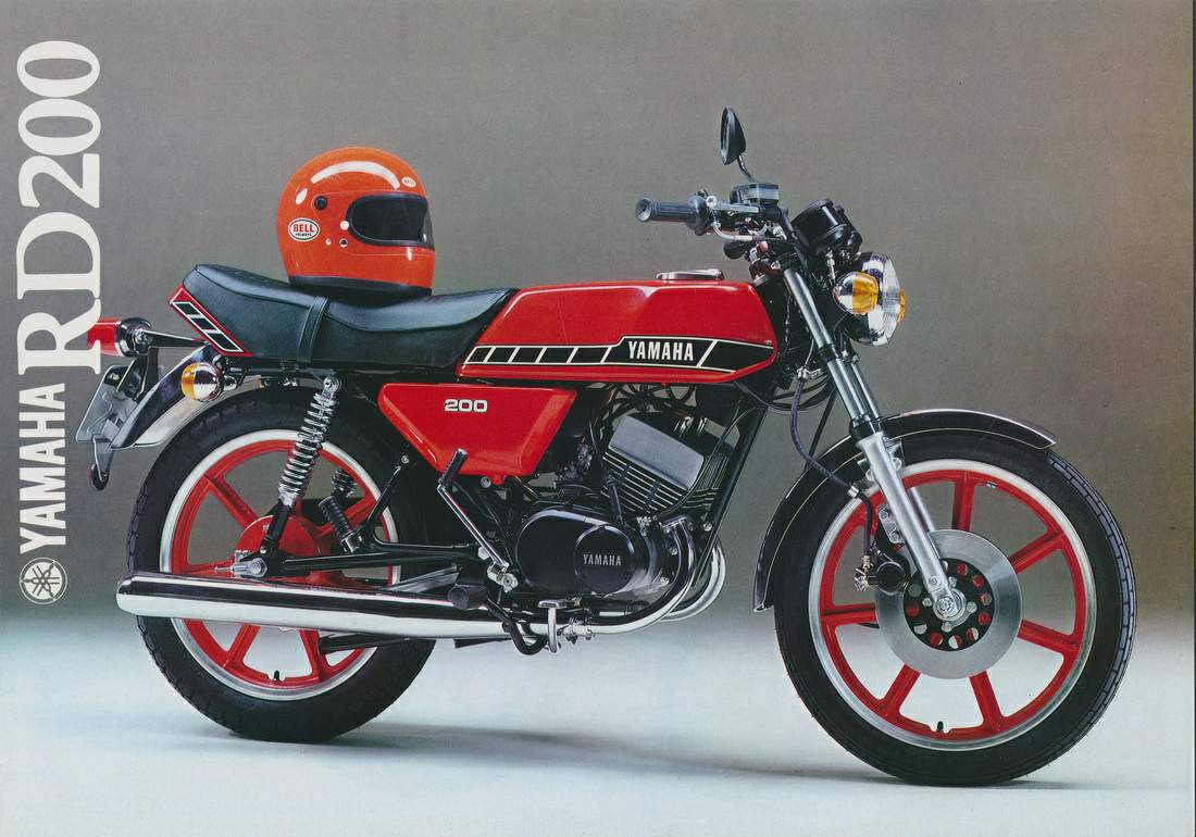 Мотоцикл Yamaha RD 200 1979
