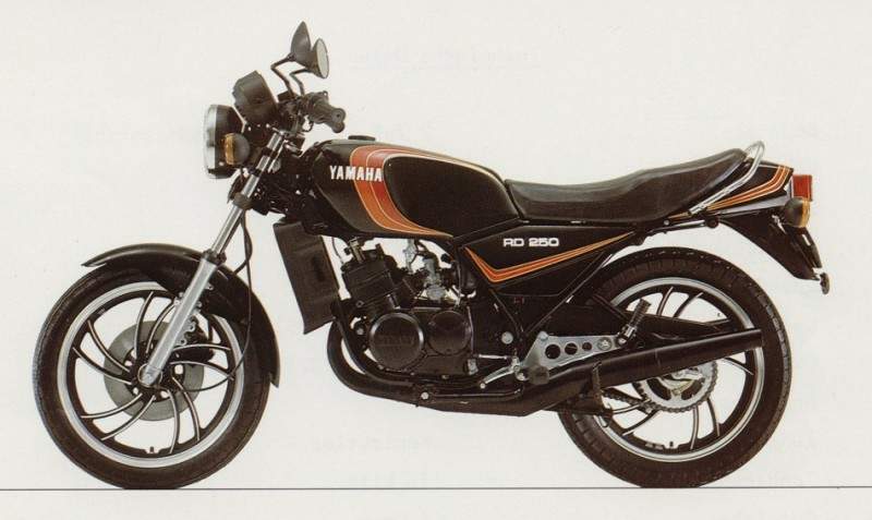 Мотоцикл Yamaha RD 250LC 1981 фото