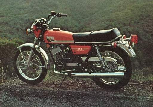 Мотоцикл Yamaha RD 350 1975 фото