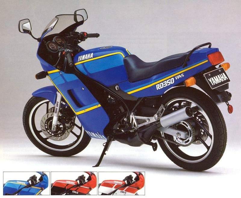 Мотоцикл Yamaha RD 350F 1986
