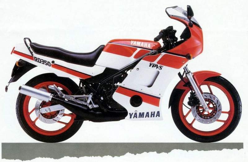 Мотоцикл Yamaha RD 350F 1984
