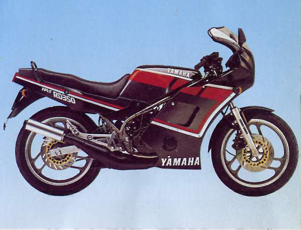 Мотоцикл Yamaha RD 350F2 1988