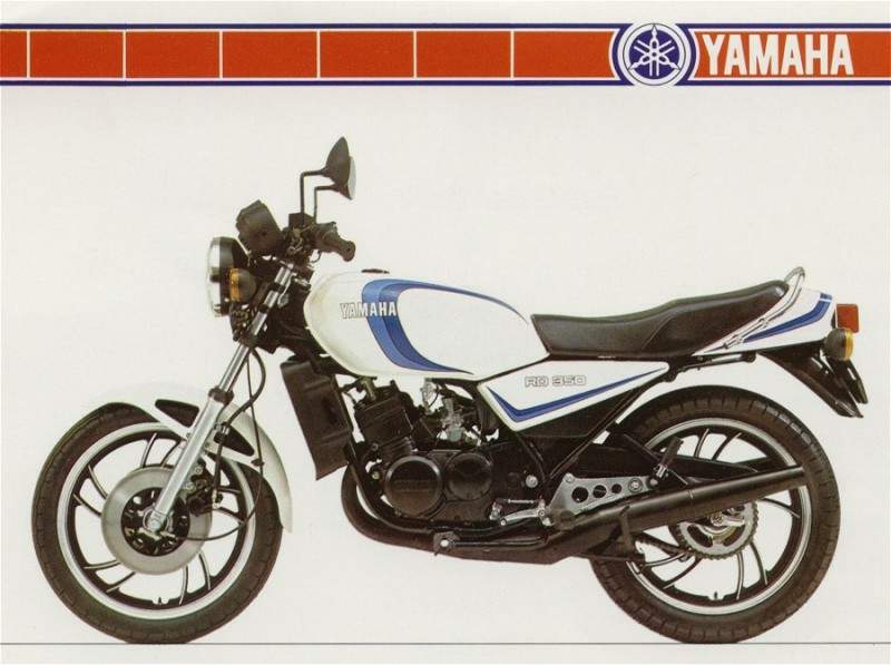 Мотоцикл Yamaha RD 350LC 1980