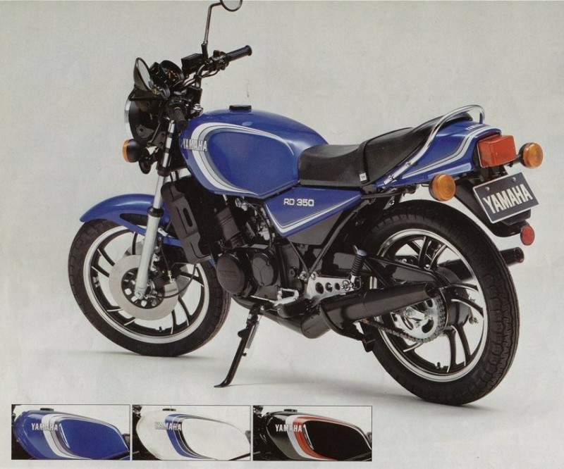 Мотоцикл Yamaha RD 350LC 1982 фото