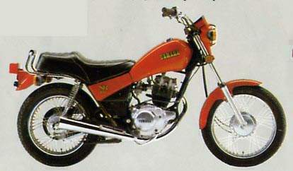 Фотография мотоцикла Yamaha SR 185 1982