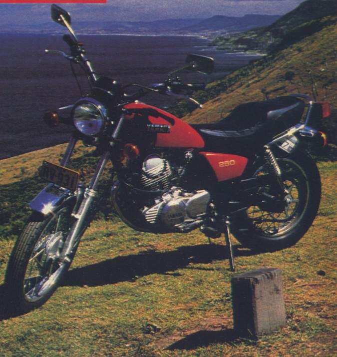 Мотоцикл Yamaha SR 250 1980 фото