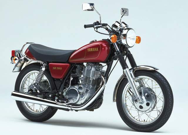 Мотоцикл Yamaha SR 500 1974