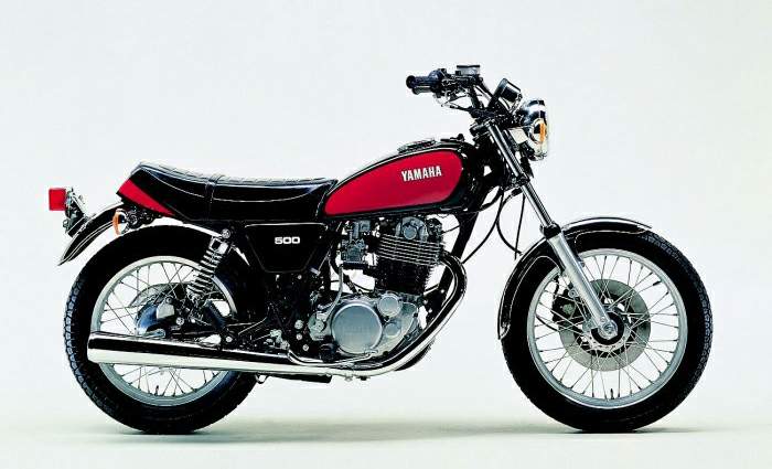 Мотоцикл Yamaha SR 500 1976 фото