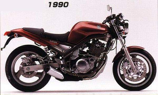 Мотоцикл Yamaha SRX 400 1990 фото