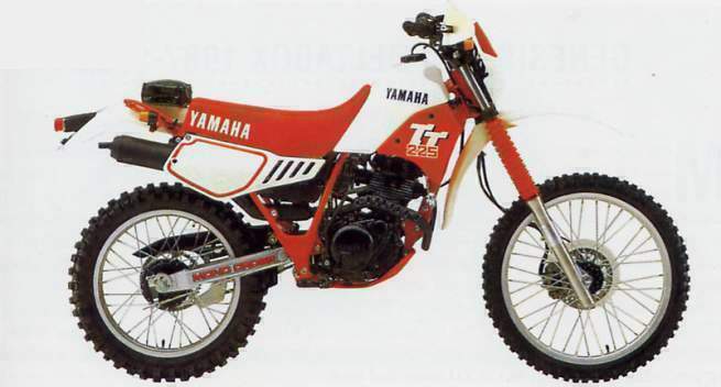 Мотоцикл Yamaha TT 225 1987 фото
