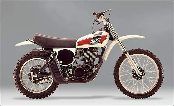 Мотоцикл Yamaha TT 500 1975 фото