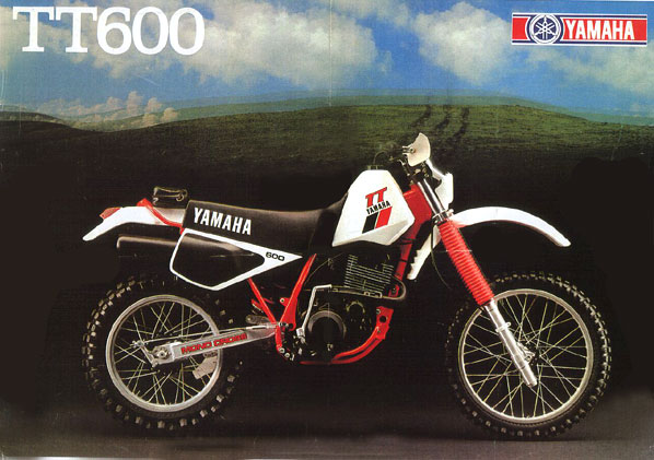 Мотоцикл Yamaha TT 600 1985 фото