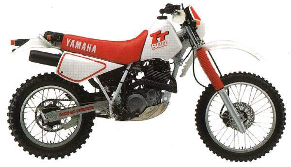 Фотография мотоцикла Yamaha TT 600 1988
