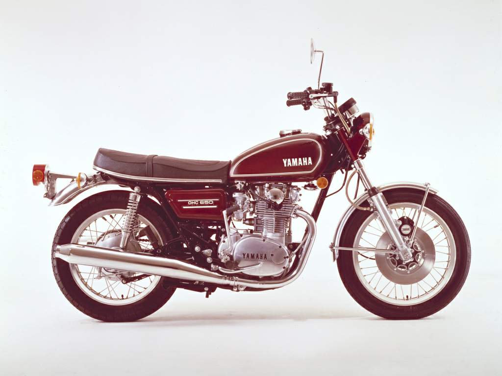 Мотоцикл Yamaha TX 650 1973 фото