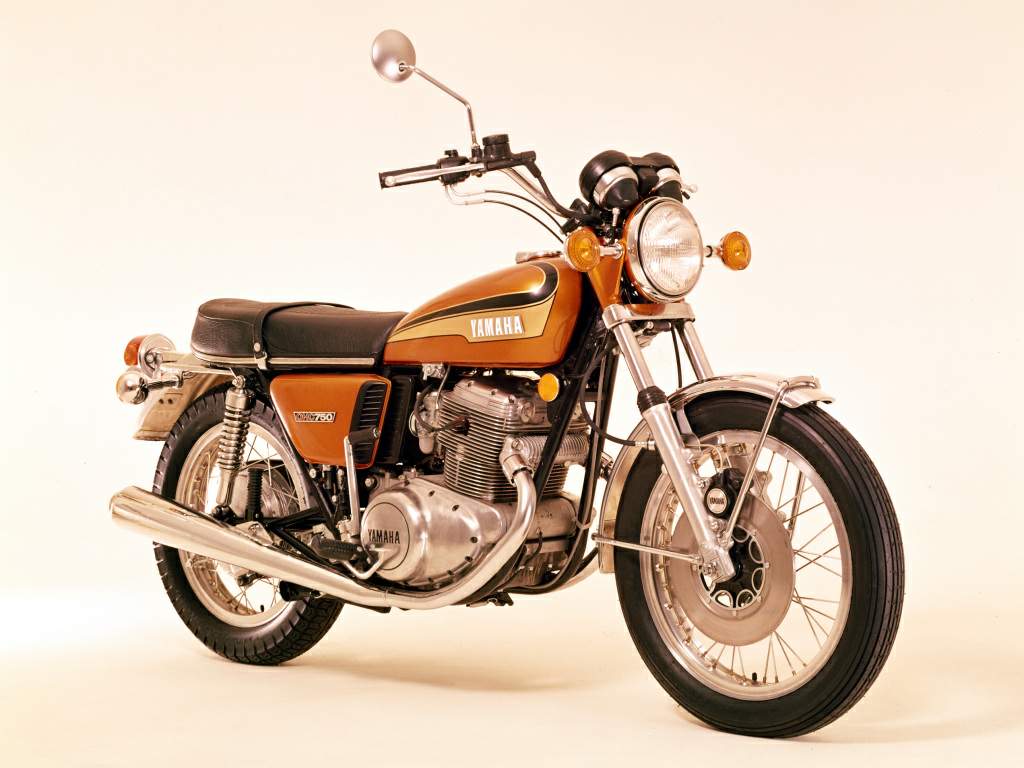 Мотоцикл Yamaha TX 750 1972