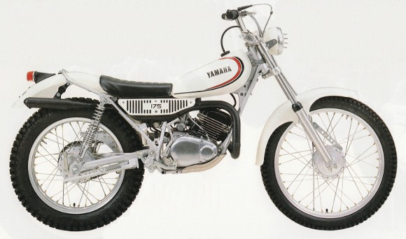 Мотоцикл Yamaha TY 175 1976