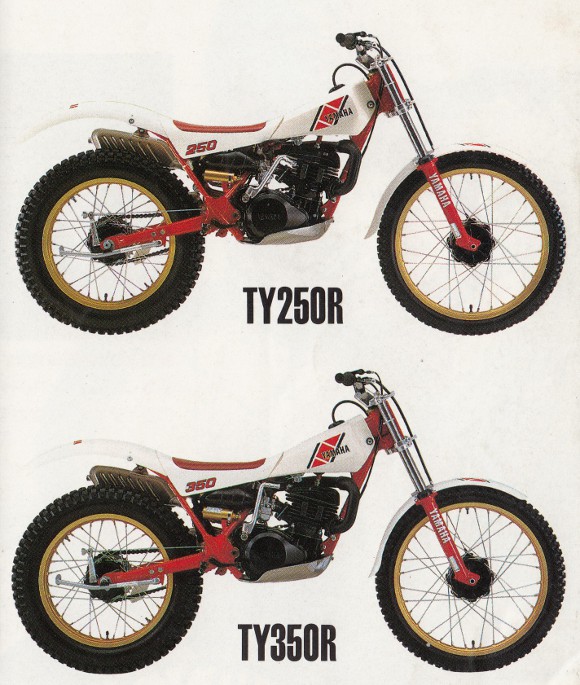 Мотоцикл Yamaha TY 250 1974 фото