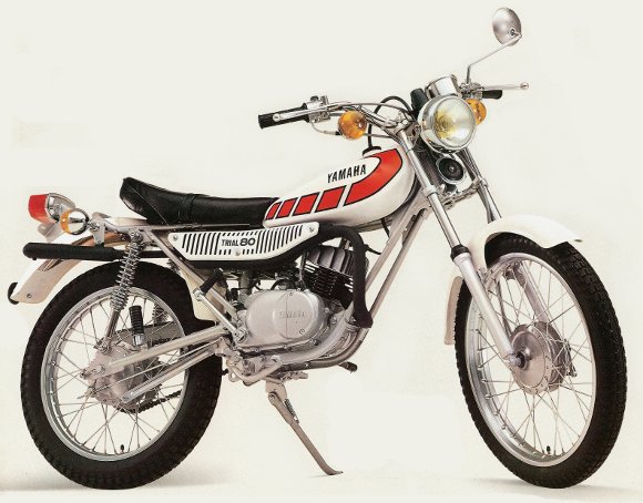 Мотоцикл Yamaha TY 80 1981