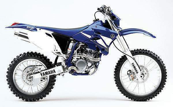 Мотоцикл Yamaha WR 250F 2005