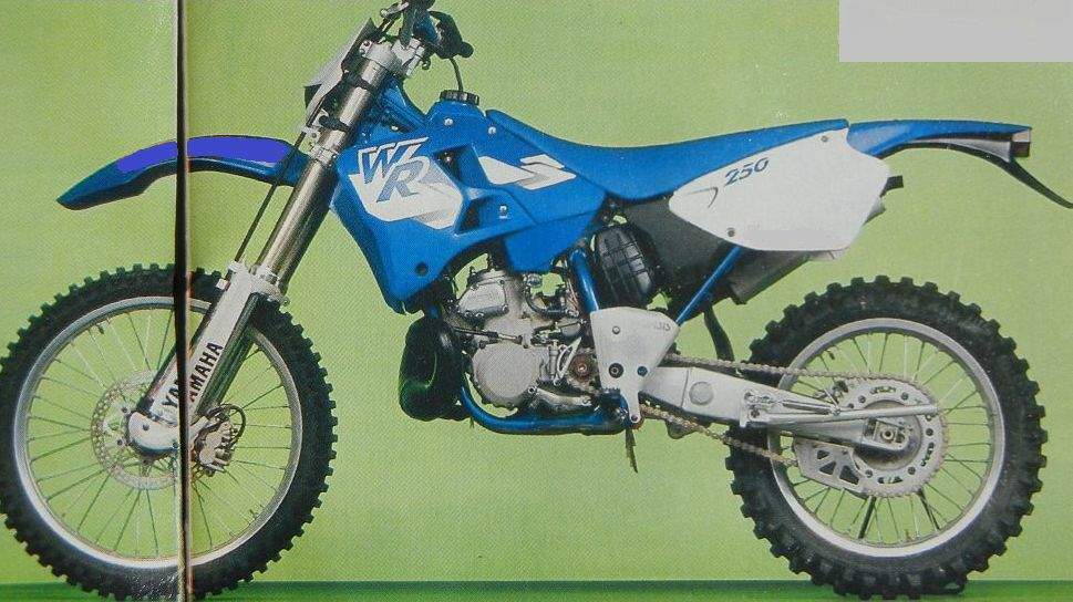 Мотоцикл Yamaha WR 250Z 1998 фото
