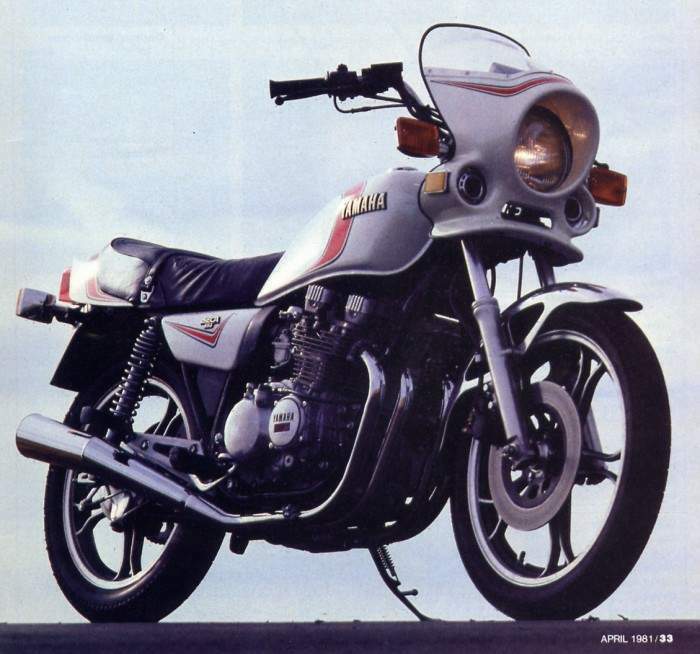 Мотоцикл Yamaha XJ 550 Seca 1981 фото