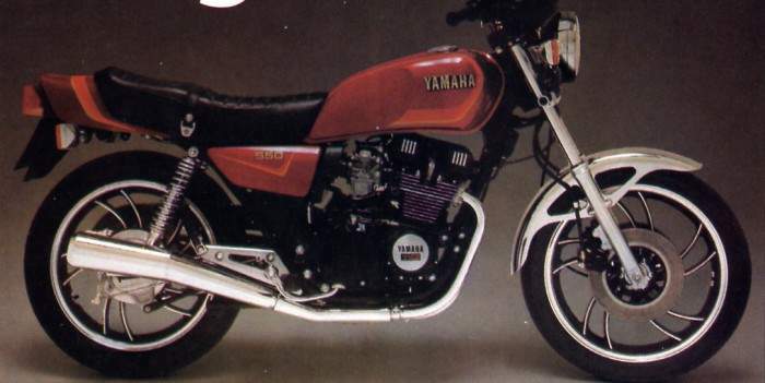 Мотоцикл Yamaha XJ 550 1981 фото