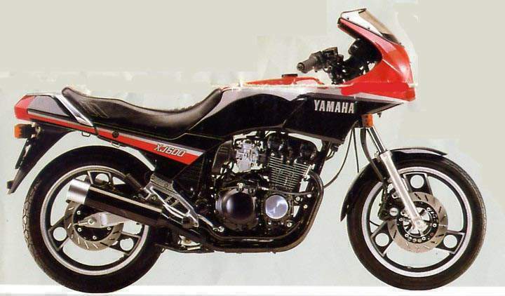 Мотоцикл Yamaha XJ 600 1986 фото