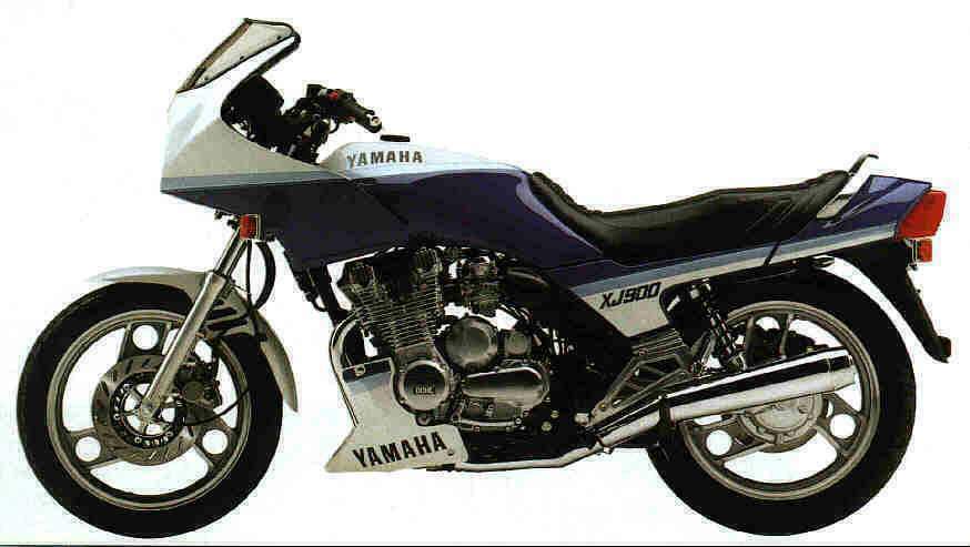 Мотоцикл Yamaha XJ 900F 1990