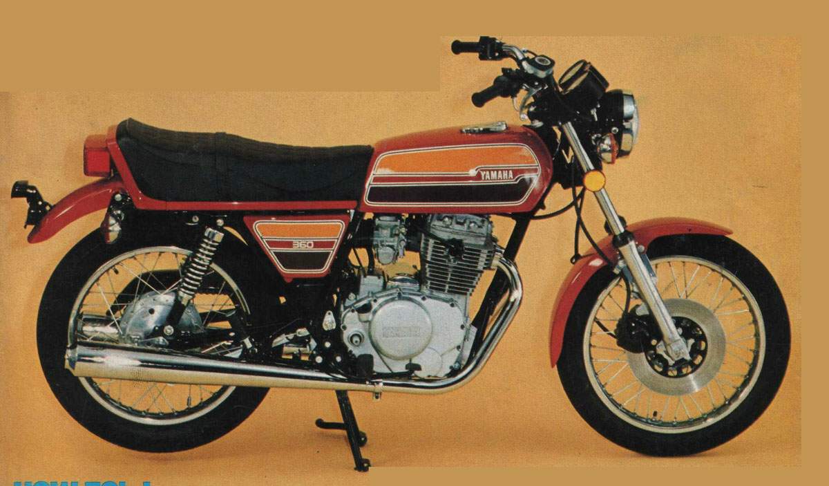 Мотоцикл Yamaha XS 360 1976