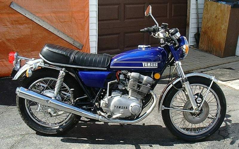 Мотоцикл Yamaha XS 500 1973