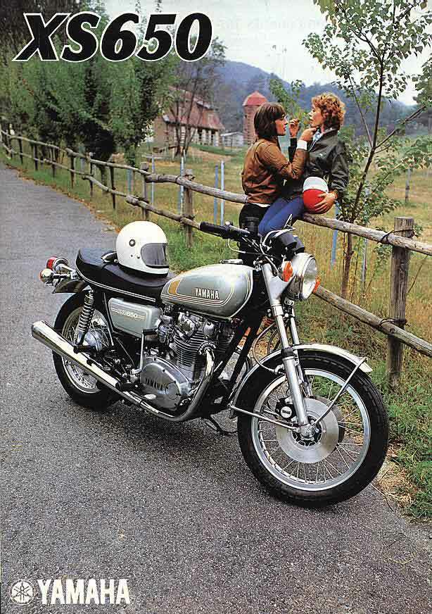 Мотоцикл Yamaha XS 650 1976 фото