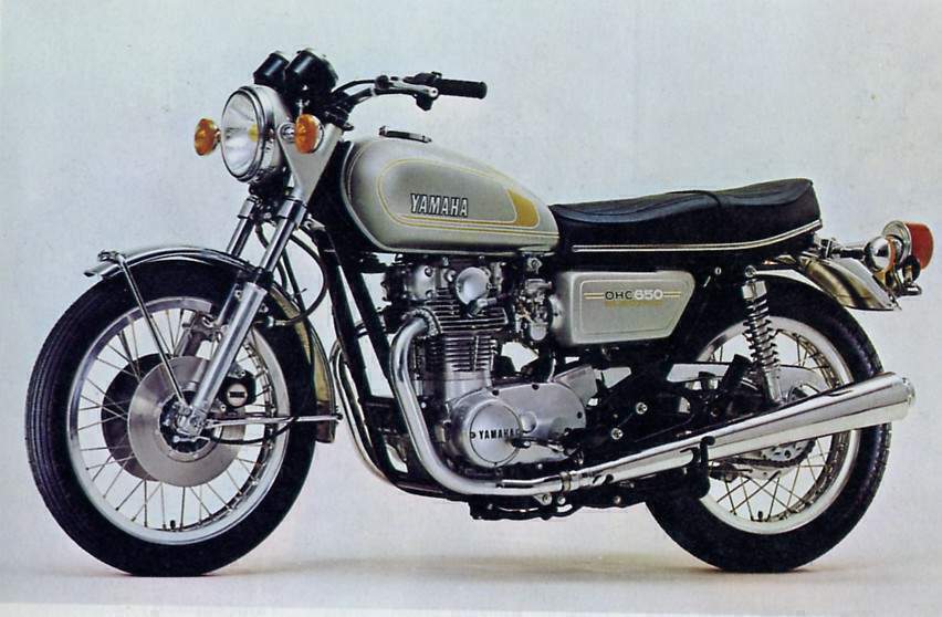 Мотоцикл Yamaha XS 650 1977 фото