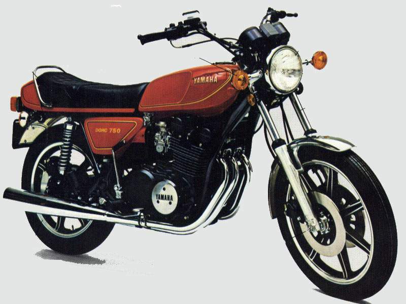 Мотоцикл Yamaha XS 750E 1978