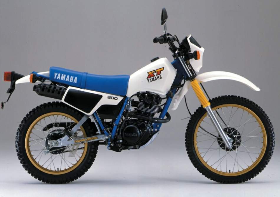 Мотоцикл Yamaha XT 200 1985 фото