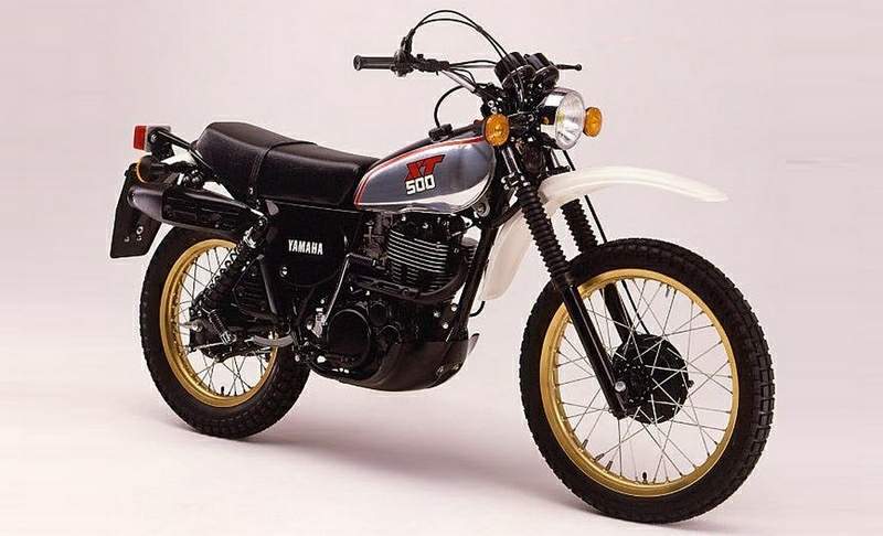 Мотоцикл Yamaha XT 500 1980