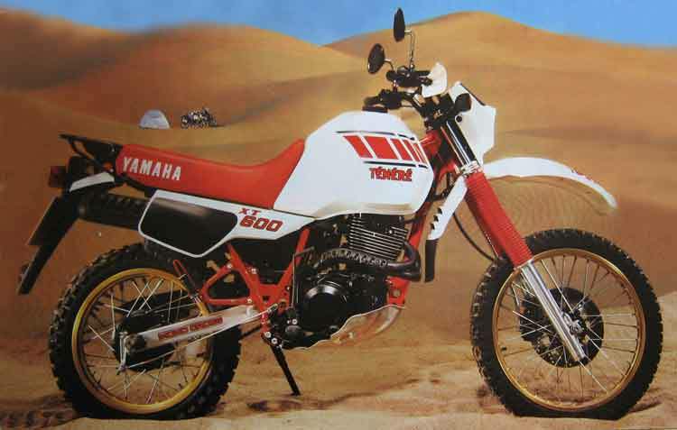 Мотоцикл Yamaha XT 600 TENERE 1984 фото