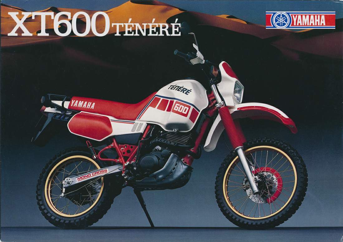 Мотоцикл Yamaha XT 600 Tnr 1987