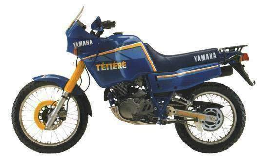 Мотоцикл Yamaha XT 600 Tnr 1989